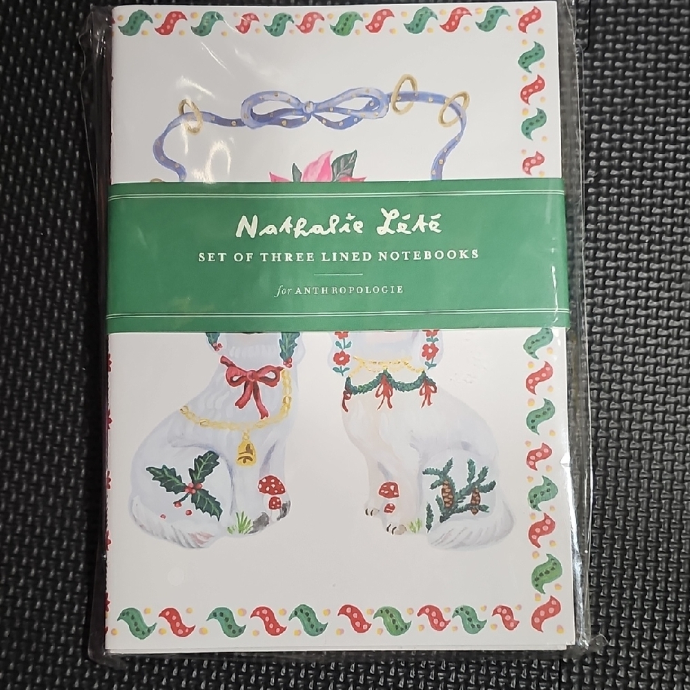 Anthropologie Nathalie Lété Lined Notebooks